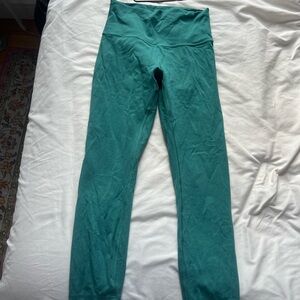 Lululemon size 4 Teal Leggings